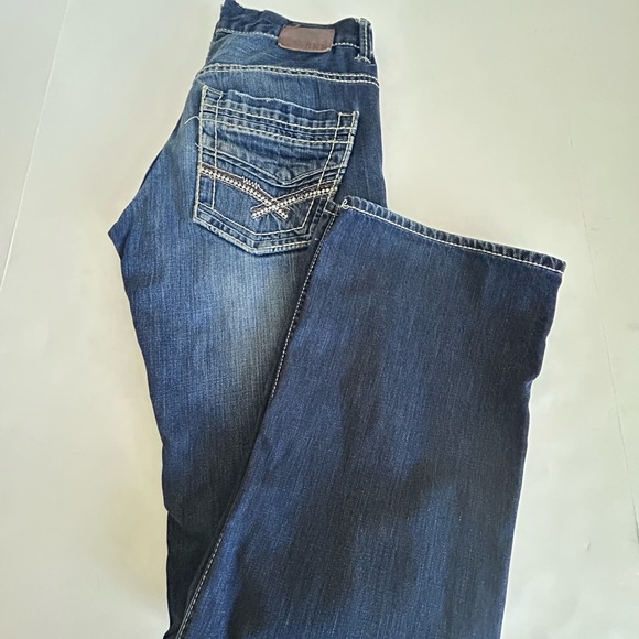 BKE Indigo Bootcut Men's Jeans - Picture 5 of 12